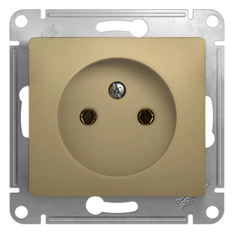 Одноместный механизм розетки Systeme Electric GLOSSA GSL000441