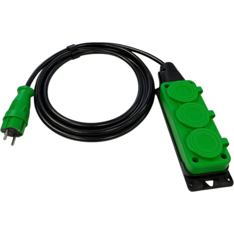 Силовой удлинитель iTOK COLOR i-CONNECT-COLOR-SU-KG-325-3-54-5-GREEN