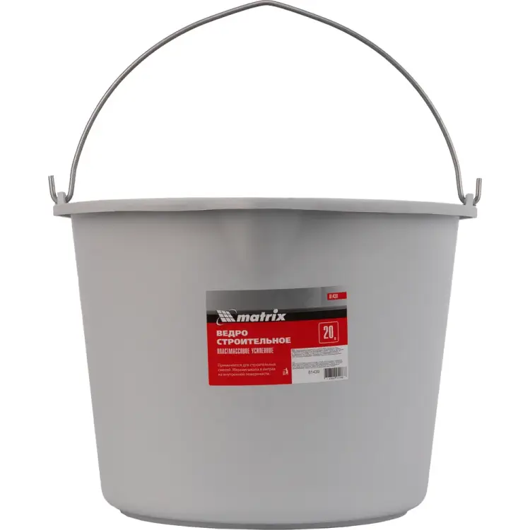 Строительное ведро MATRIX 81439 Строительное ведро MATRIX 81439