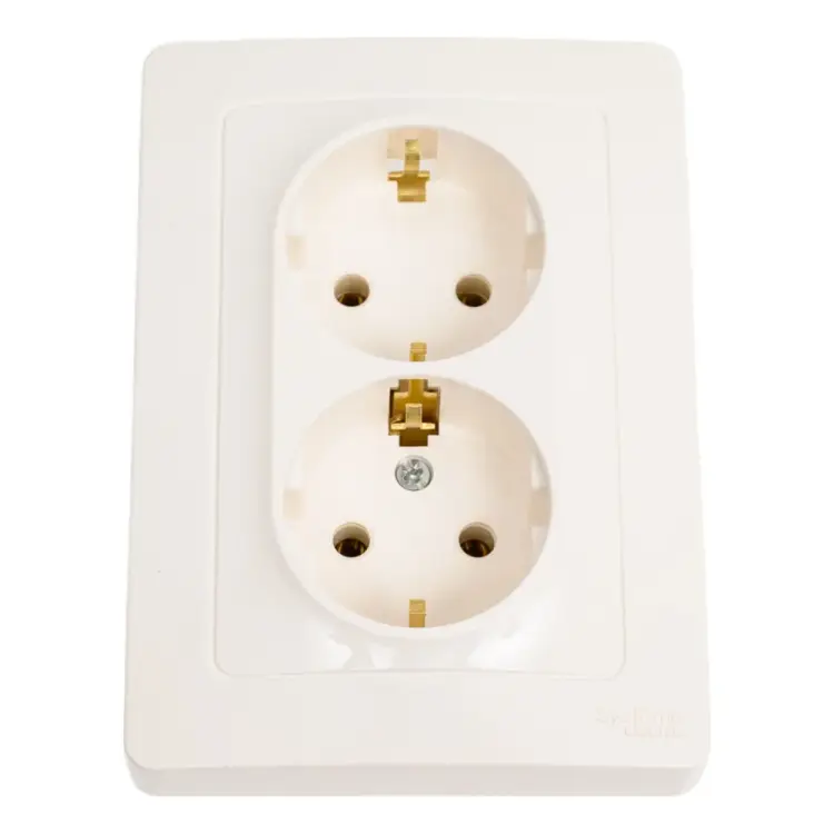 Двойная розетка Systeme Electric BLANCA BLNRS001022