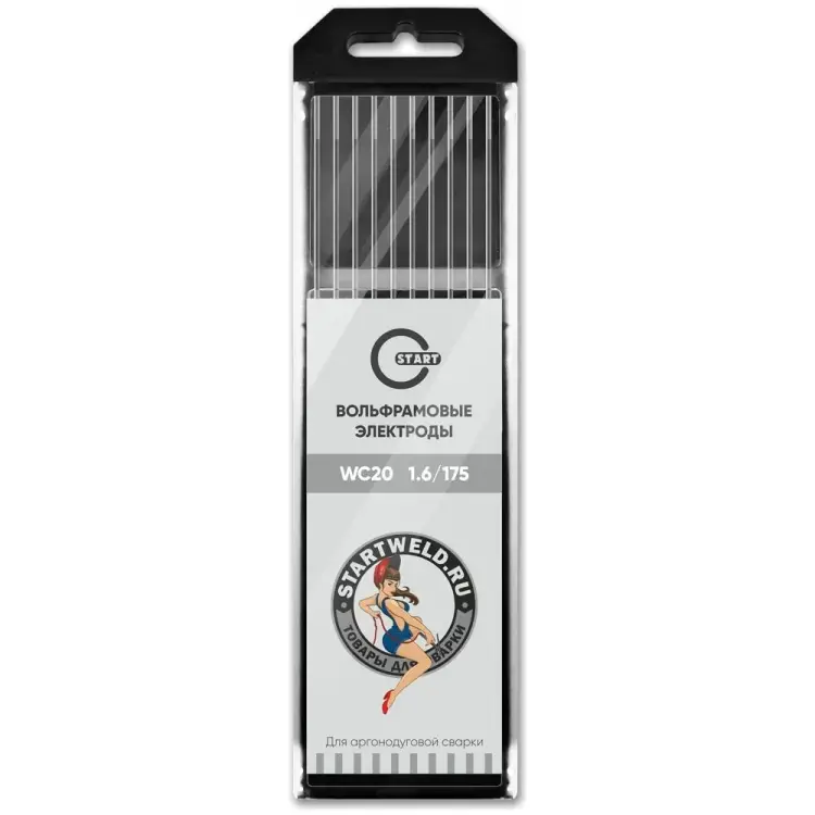Вольфрамовые электроды Start WC 20 WC2016175U Вольфрамовые электроды Start WC 20 WC2016175U