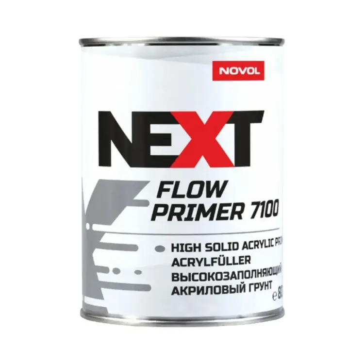 Высокозаполняющий акриловый грунт NOVOL NEXT FLOW 7100 90887-90899