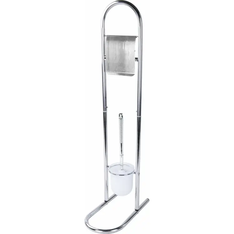 Держатель для туалетной бумаги и ерша LAIMA 607433 Держатель для туалетной бумаги и ерша LAIMA 607433