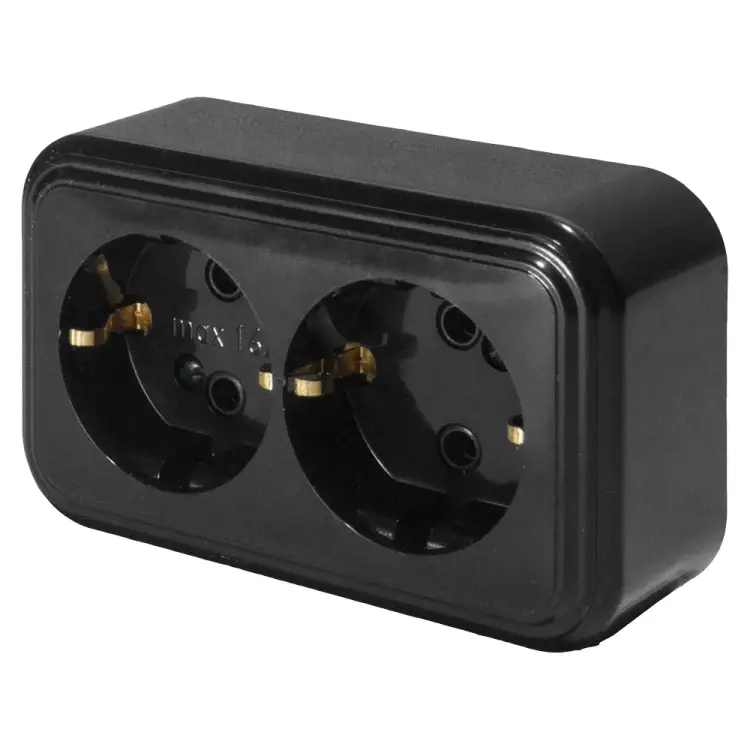 Двухместная розетка STEKKER PST16-31-20 39696