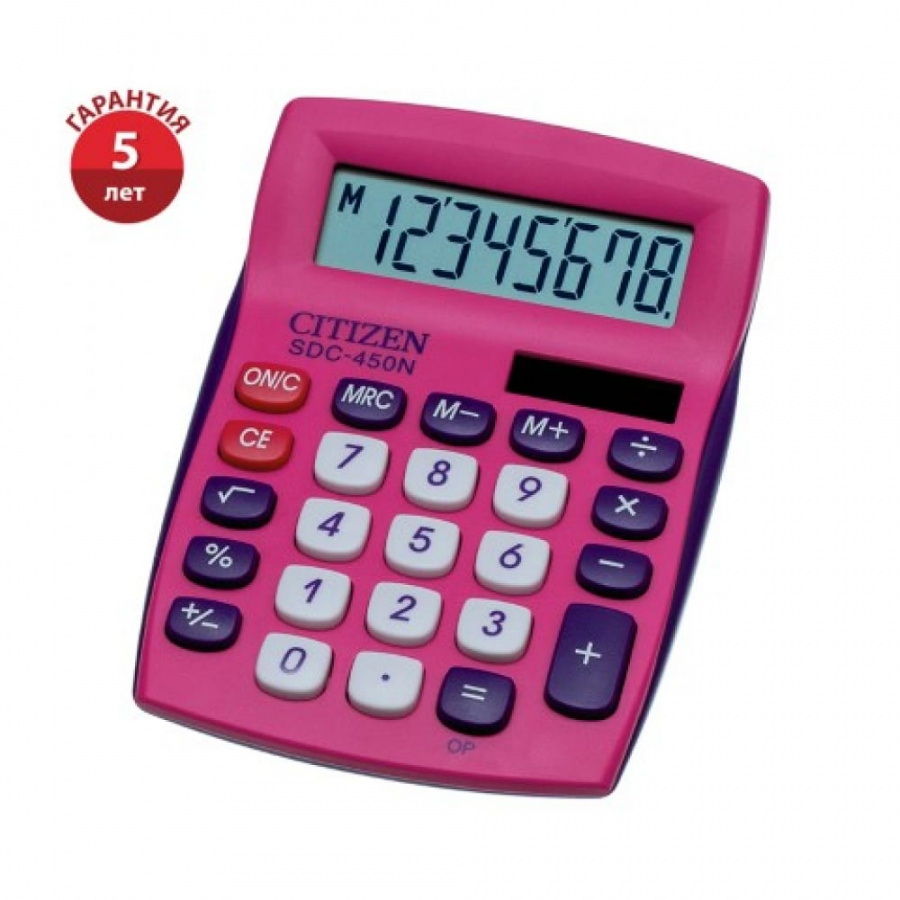 Настольный калькулятор Citizen SDC-450NPKCFS