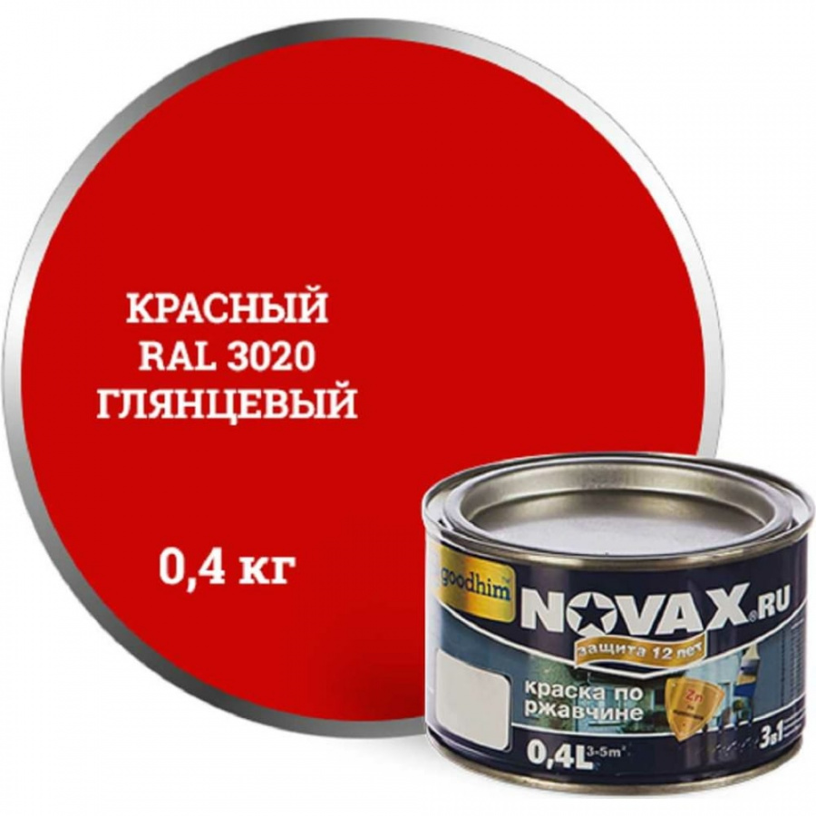 Глянцевая грунт-эмаль Goodhim novax