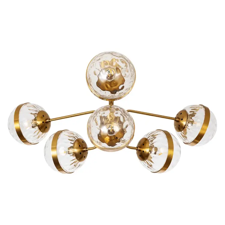 Люстра на штанге ARTE LAMP DELACRUA A7770PL-6PB