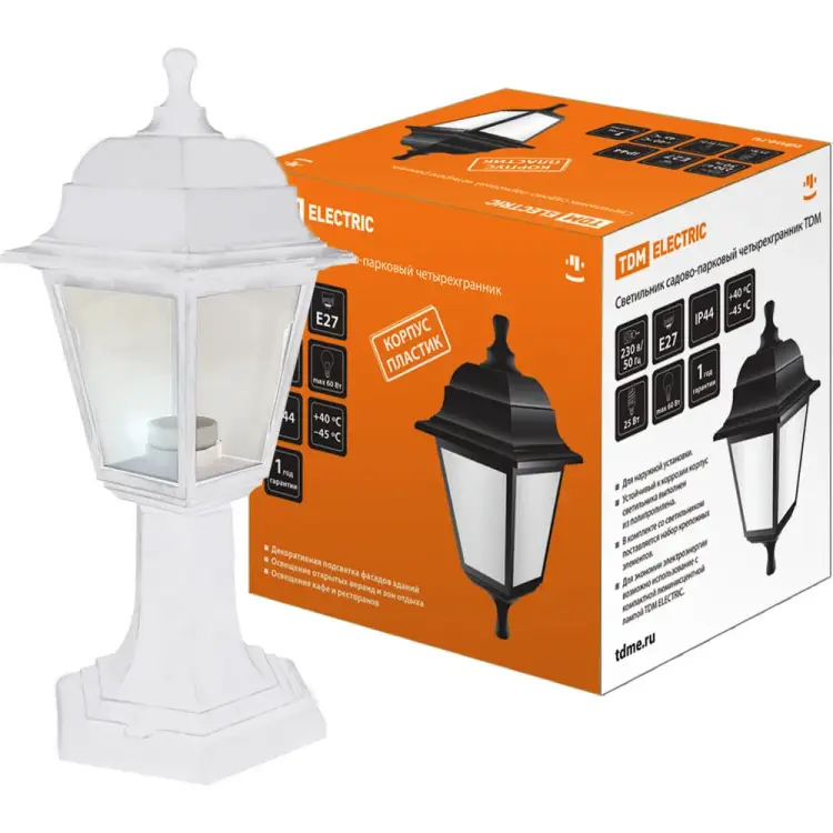 Садово-парковый светильник TDM ELECTRIC НТУ 04-60-001 SQ0330-0735