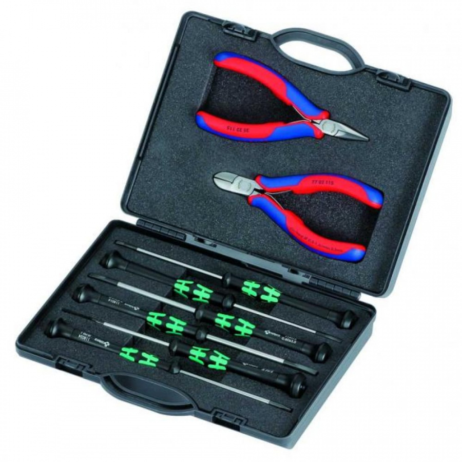 Набор инструмента для электроники Knipex KN-002018