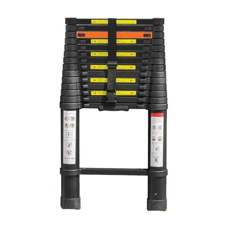 Телескопическая алюминиевая бытовая лестница Rockforce RF-UP440(56429)