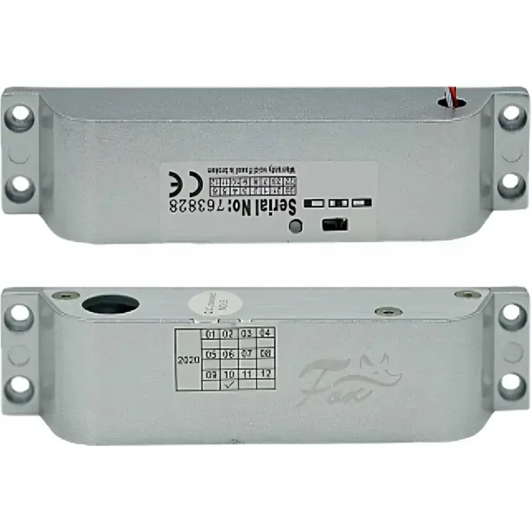 Накладной ригельный электромагнитный замок для всех типов дверей FOX FX-M100B