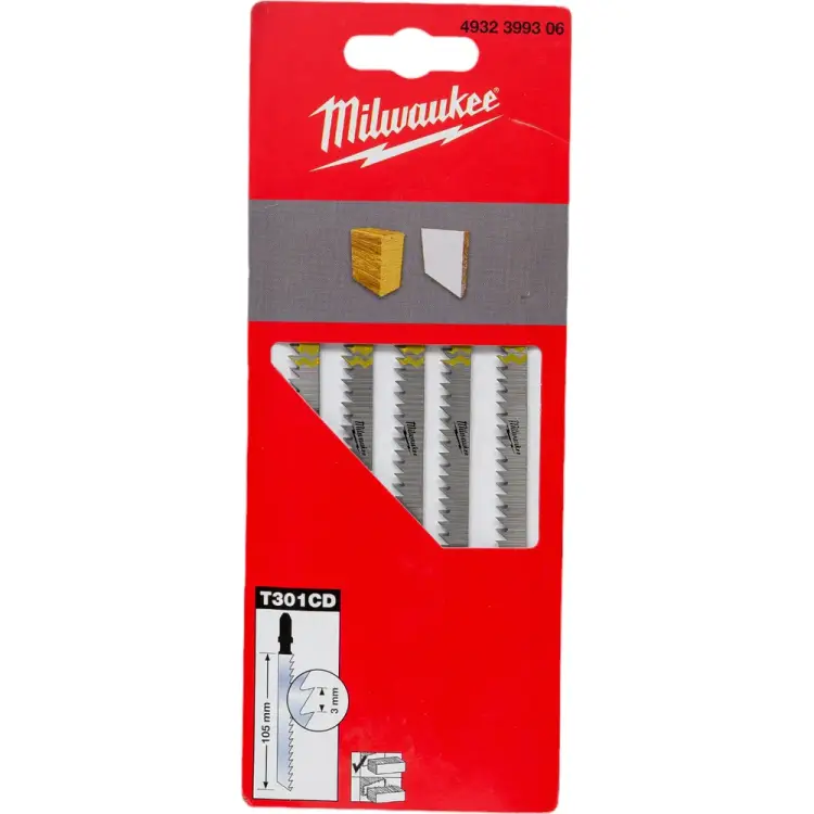 Полотна для лобзика Milwaukee 4932399306 Полотна для лобзика Milwaukee 4932399306
