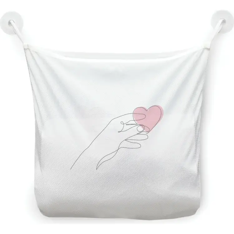 Сетка для игрушек в ванну JOYARTY Сердце в руках tgb_422677