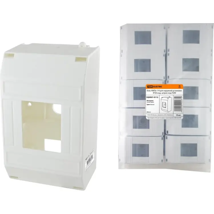 Бокс TDM ELECTRIC КМПн 1/4 для наружной установки IP20 инд. штрихкод SQ0907-0112 Бокс TDM ELECTRIC КМПн 1/4 для наружной установки IP20 инд. штрихкод SQ0907-0112