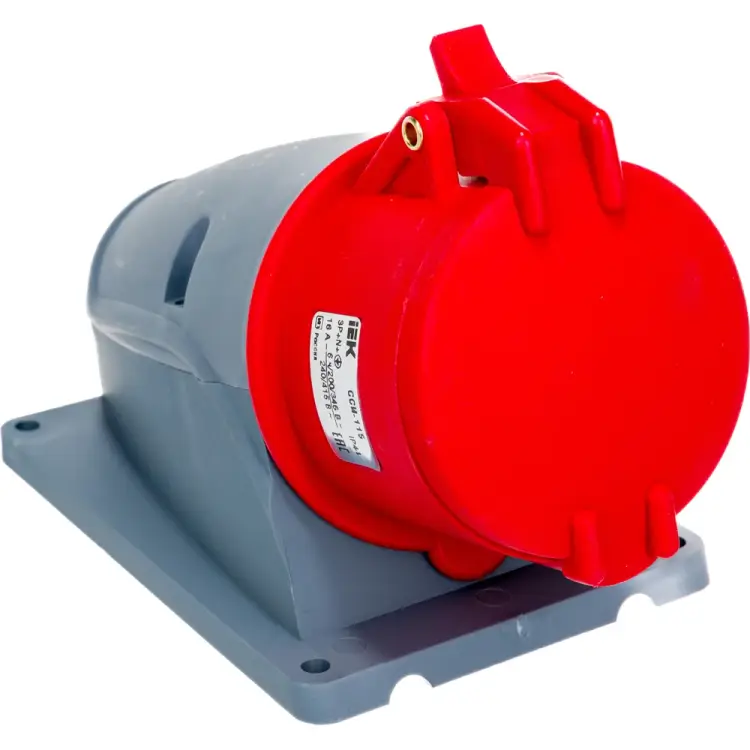 Стационарная розетка IEK MAGNUM ССИ-115 PSN12-016-5 Стационарная розетка IEK MAGNUM ССИ-115 PSN12-016-5