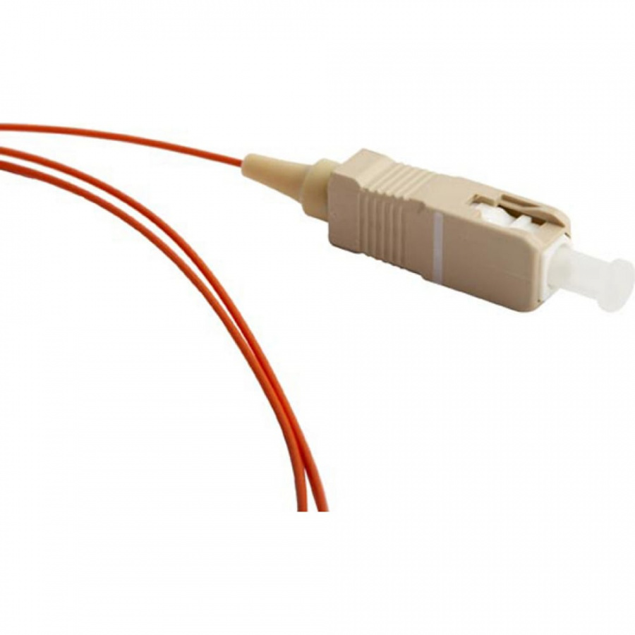 Волоконно-оптический пигтейл Hyperline FPT-B9-62-SC/PR-1M-LSZH-OR