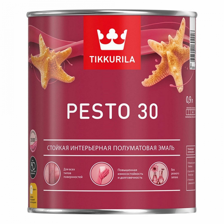 Алкидная краска Tikkurila PESTO 30