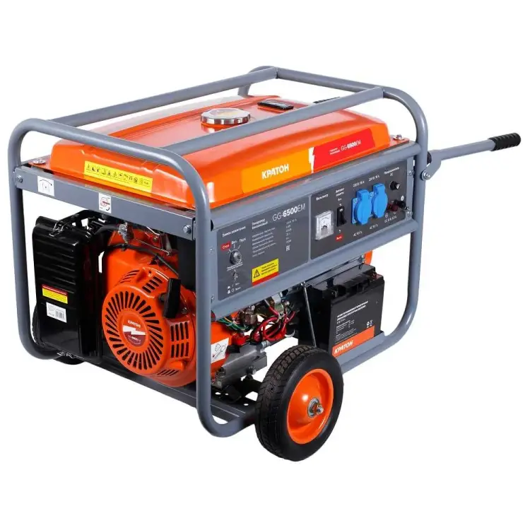 Бензиновый генератор Кратон GG-6500EM 3 08 01 038
