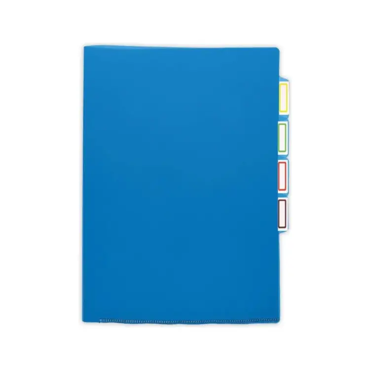 Папка-уголок Бюрократ E356BLUE 854121