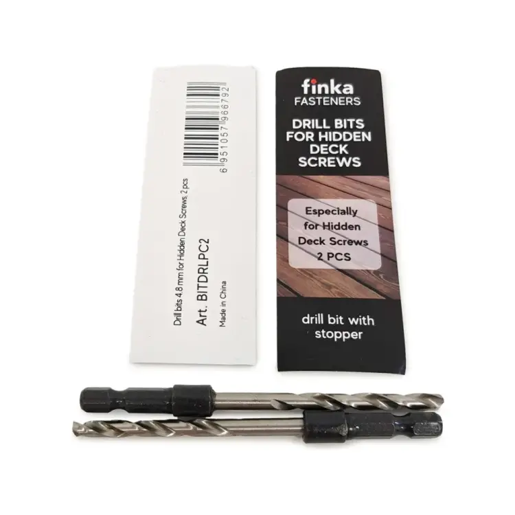 Сверла для монтажа Finka Hidden Wood Screws BITDRLPC2