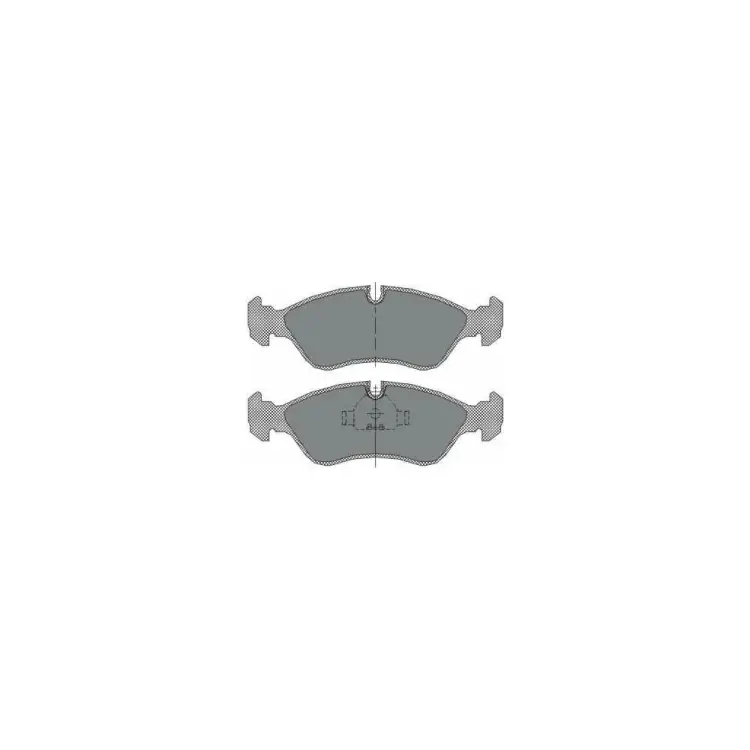 Тормозные колодки SCT SP122 Тормозные колодки SCT SP122