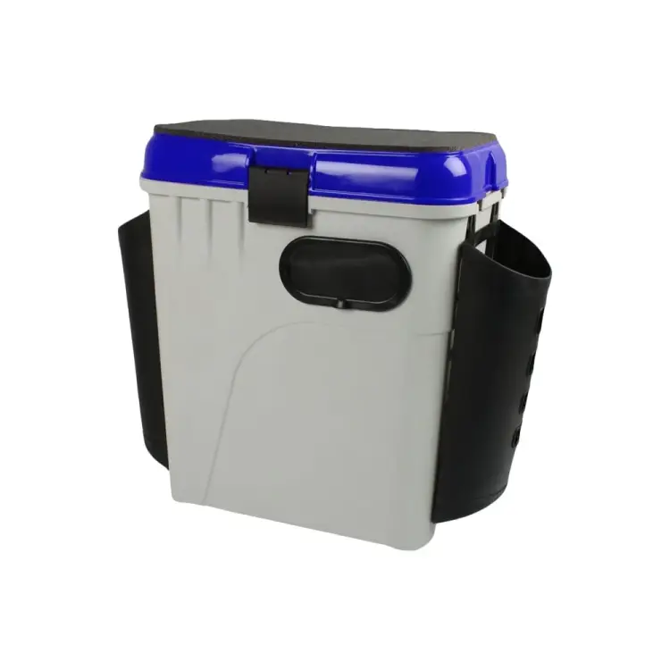 Зимний двухъярусный рыболовный пластиковый ящик Salmo 1870-K