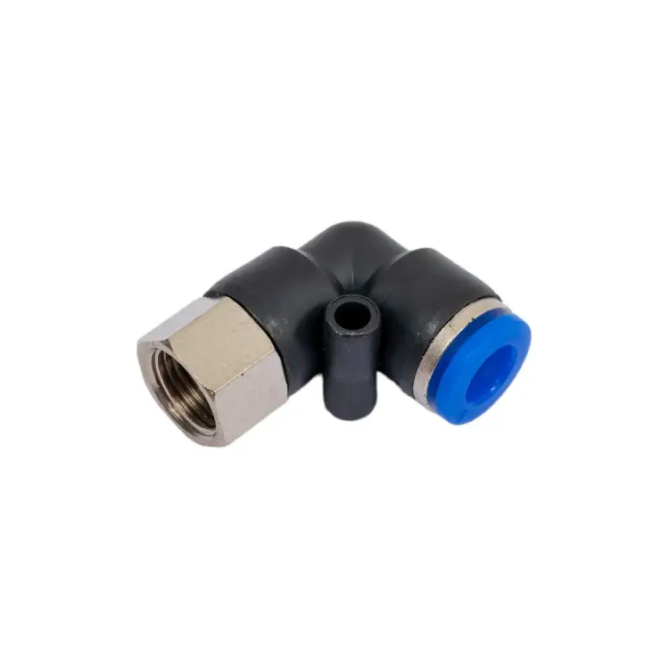 Угловой фитинг для пластиковых трубок Rockforce RF-SPLF06-01(2316) Угловой фитинг для пластиковых трубок Rockforce RF-SPLF06-01(2316)