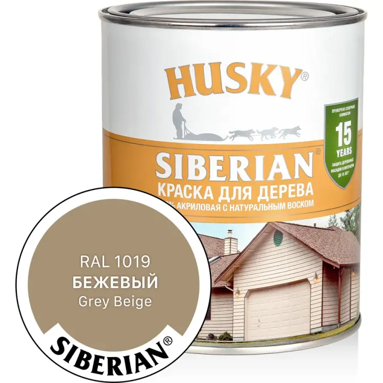 Акриловая краска для дерева HUSKY 31937