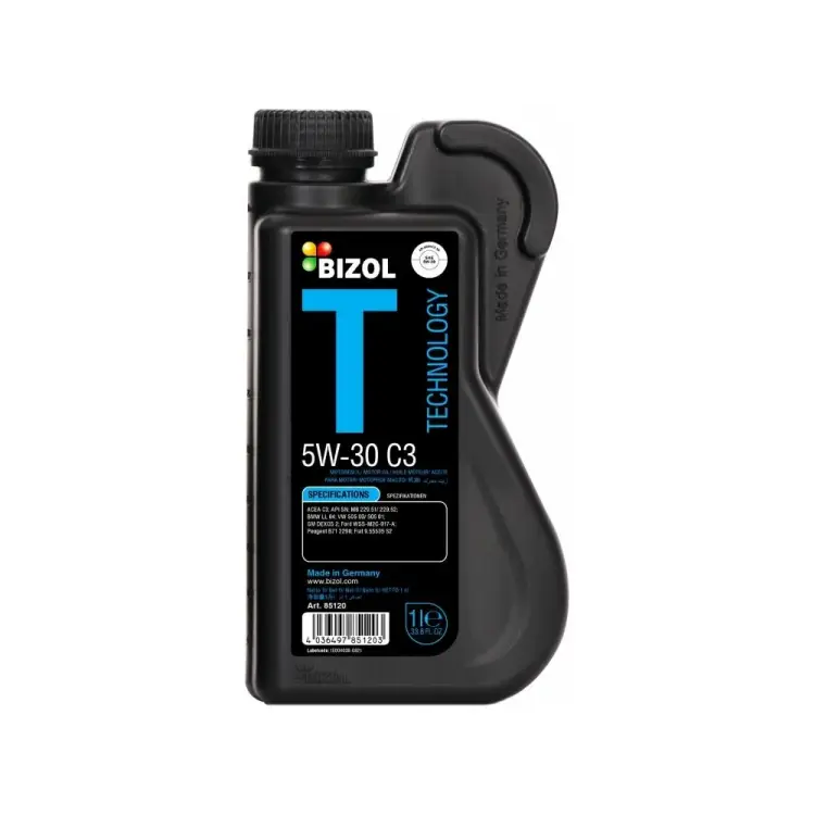 Синтетическое моторное масло Bizol Technology 5W-30, SN C3 85120