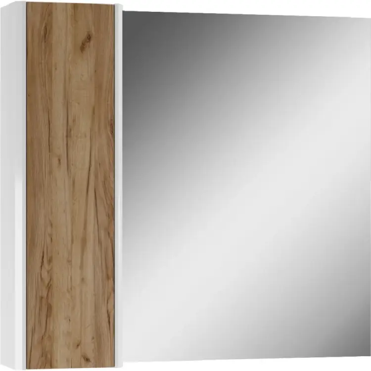 Шкаф зеркало Домино Uno 80 DU1513HZ