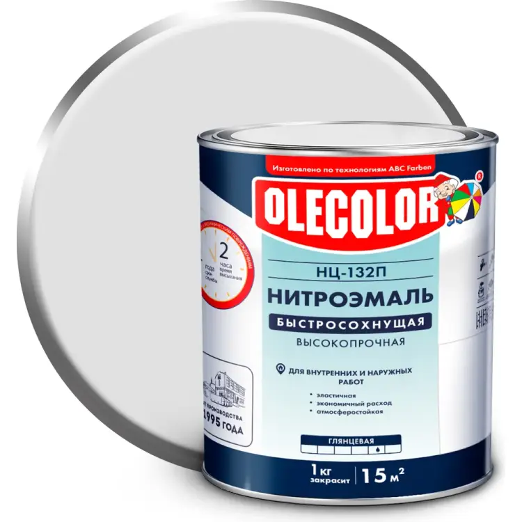 Эмаль Olecolor НЦ-132П 4100000049 Эмаль Olecolor НЦ-132П 4100000049