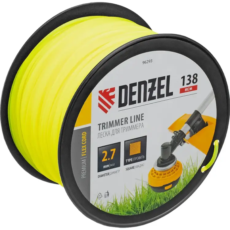 Леска для триммера Denzel FLEX CORD 96293