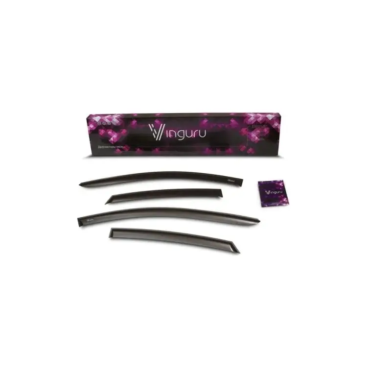 Вставные дефлекторы окон HYUNDAI Elantra AD 2016-2022, 2015-2019, 2018-2020 vinguru AFV90756