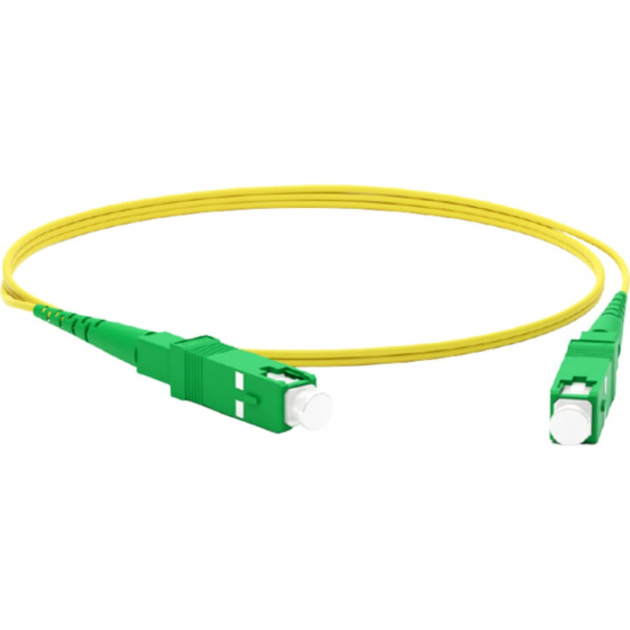 Волоконно-оптический шнур Hyperline FC-S2-9-SC/AR-SC/AR-H-2M-LSZH-YL