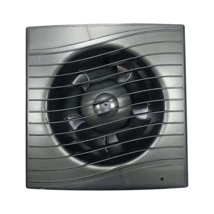 Осевой вентилятор вытяжной ВИЕНТО В125С STILL (240 м3), ВОЛНА, gray metal, шарикоподшипник В125С STILL gray-B ВИЕНТО В125С STILL gray-B