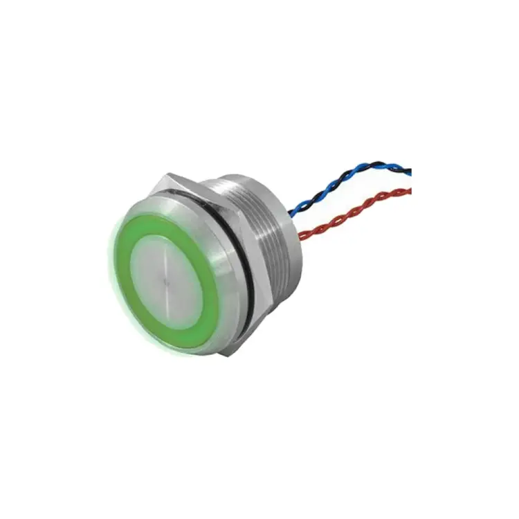 Кнопка пьезо RUICHI RPS22E/G off-(on) 114225