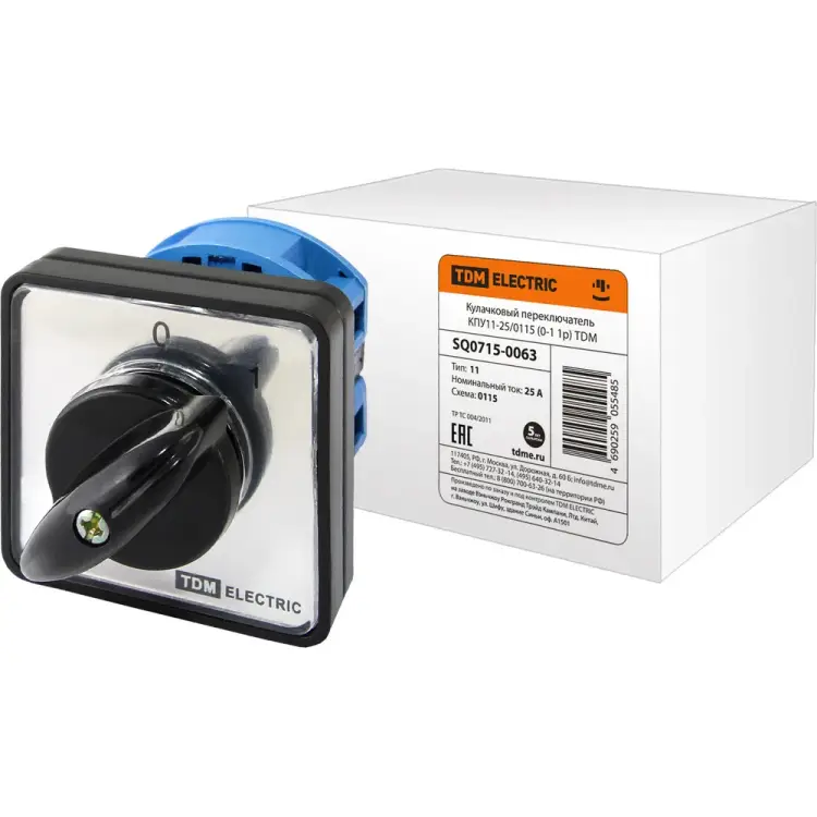 Переключатель TDM ELECTRIC КПУ11-25/01150-1 SQ0715-0063