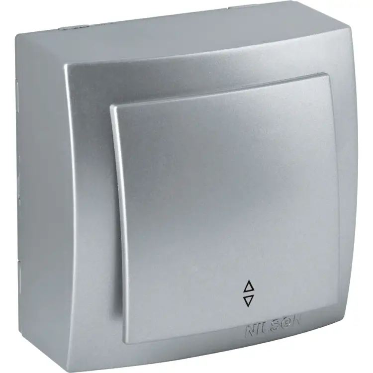 Выключатель Nilson Themis metallic 26131007