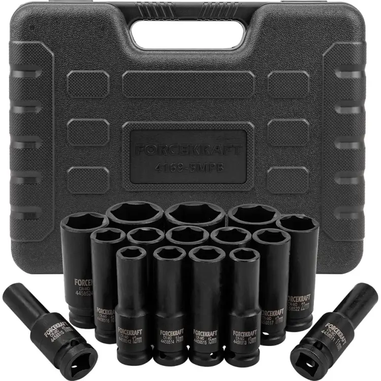 Набор головок ударных глубоких Forcekraft FK-4169-5MPB(26464)