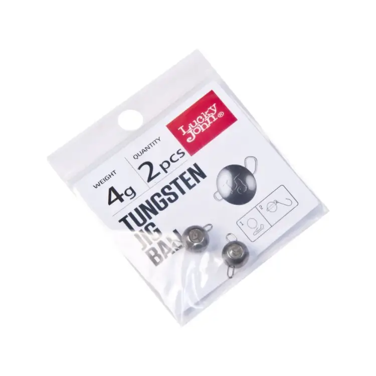 Разборные груз-головки Lucky John LJ Pro Series TUNGSTEN JIG BALL LJTB-004