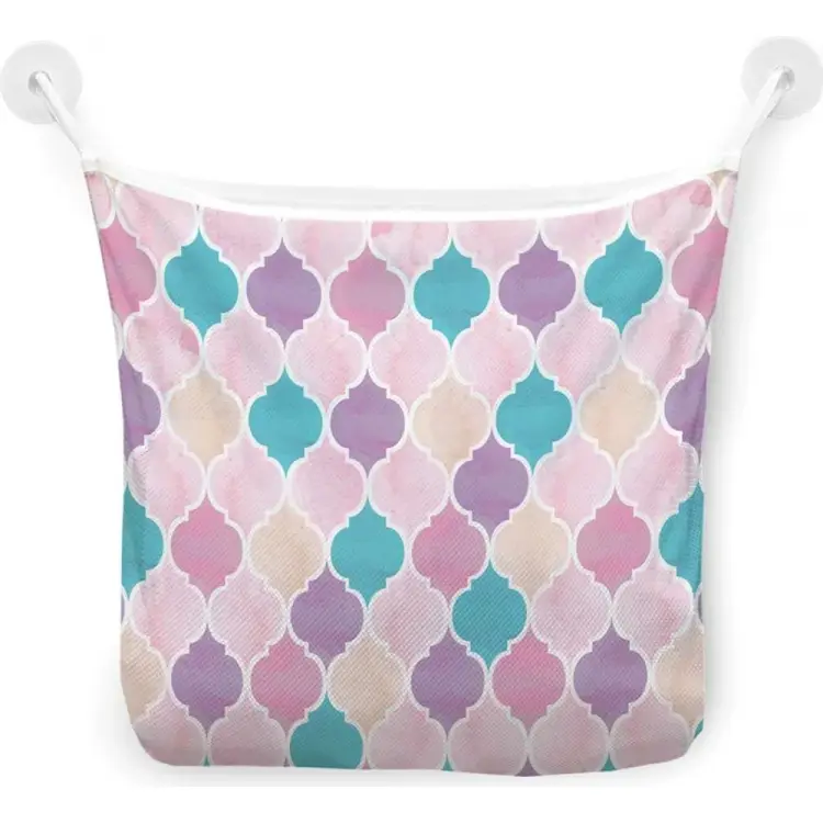 Настенная сетка-органайзер для ванной для игрушек JOYARTY Орнаментные блики tgb_4833