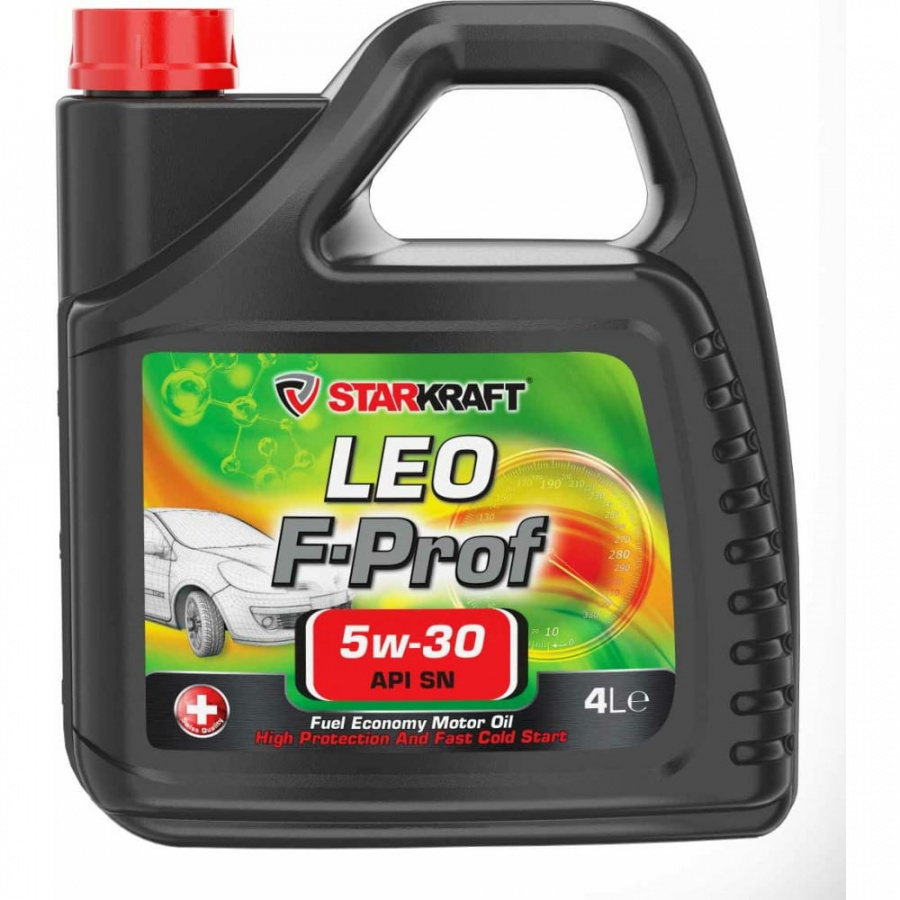 Универсальное синтетическое моторное масло STARKRAFT LEO F-Prof 5W-30 ACEA C3, API SN