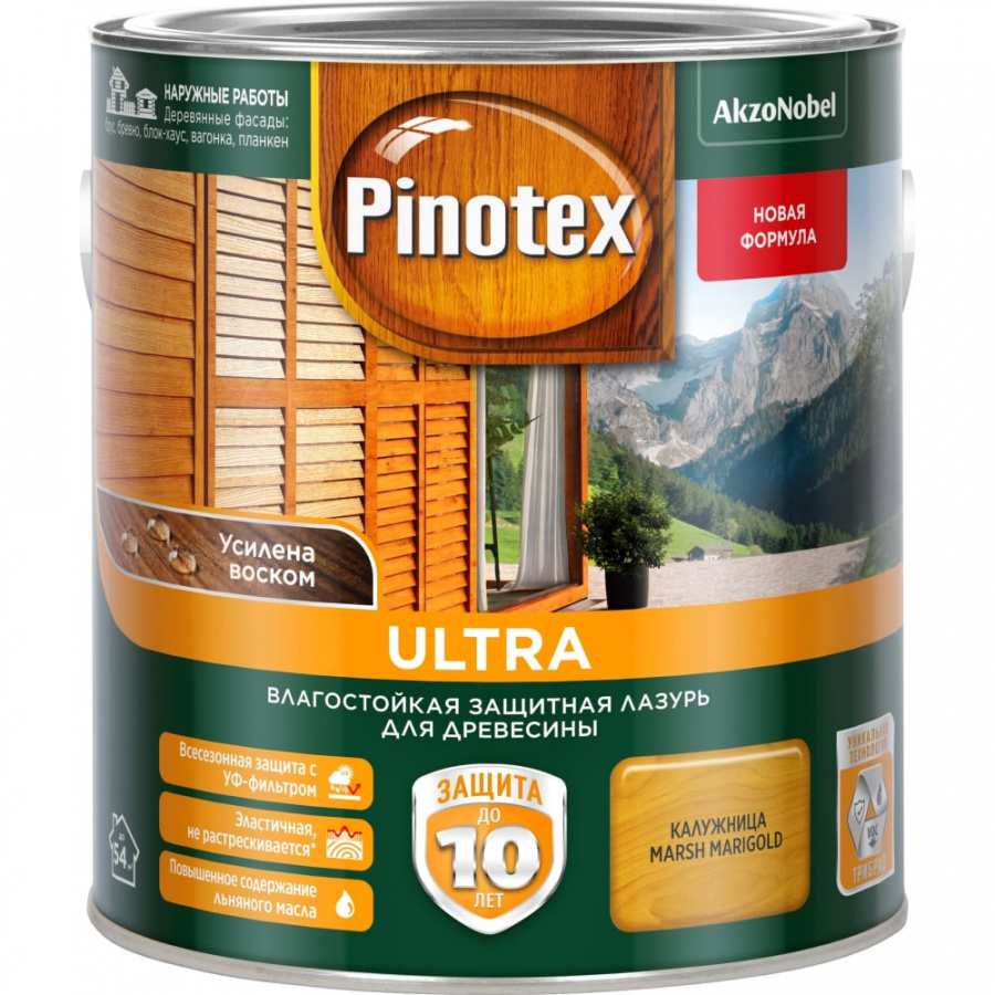 Тиксотропный антисептик Pinotex ULTRA NW