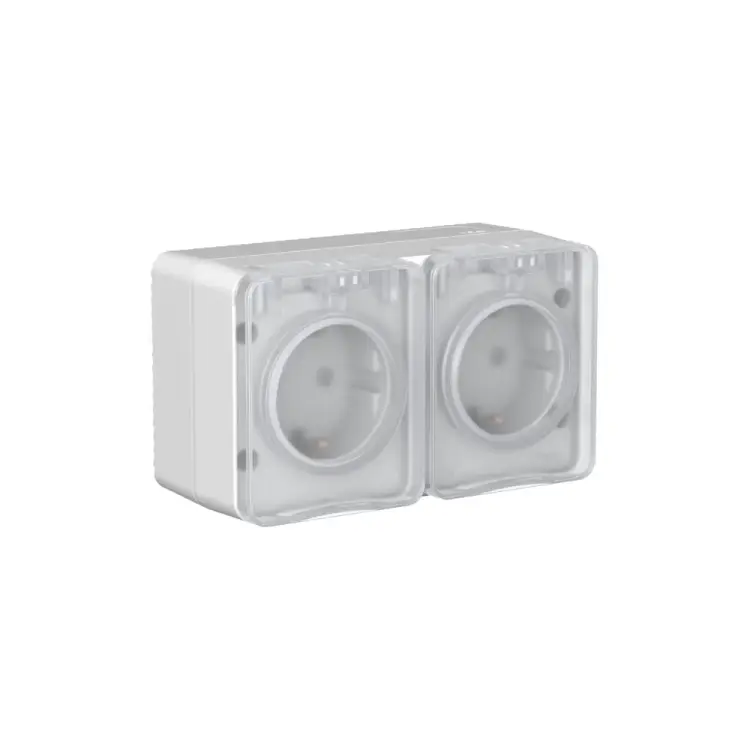 Двойная розетка Systeme Electric Atlasdesign profi ATN543026
