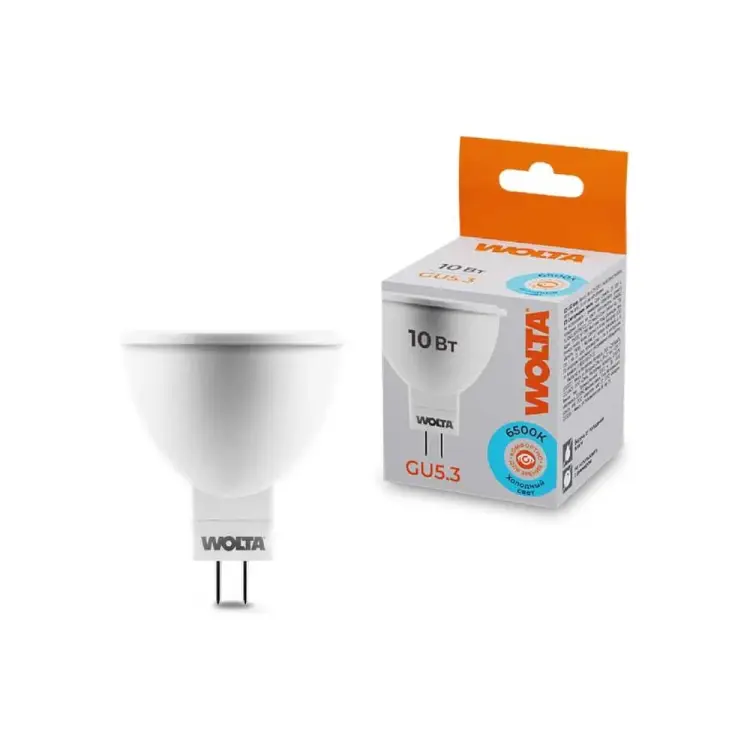 Лампа Wolta 25WMR16-220-10GU5.3 25WMR16-220-10GU5.3