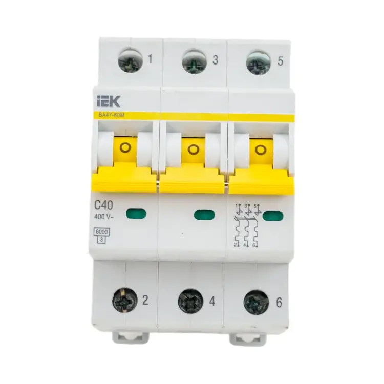 Автоматический выключатель IEK ВА47-60M MVA31-3-040-C