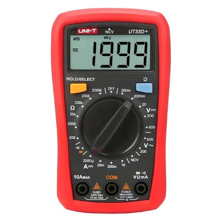 Портативный мультиметр UNI-T UT33D+ 13-0058
