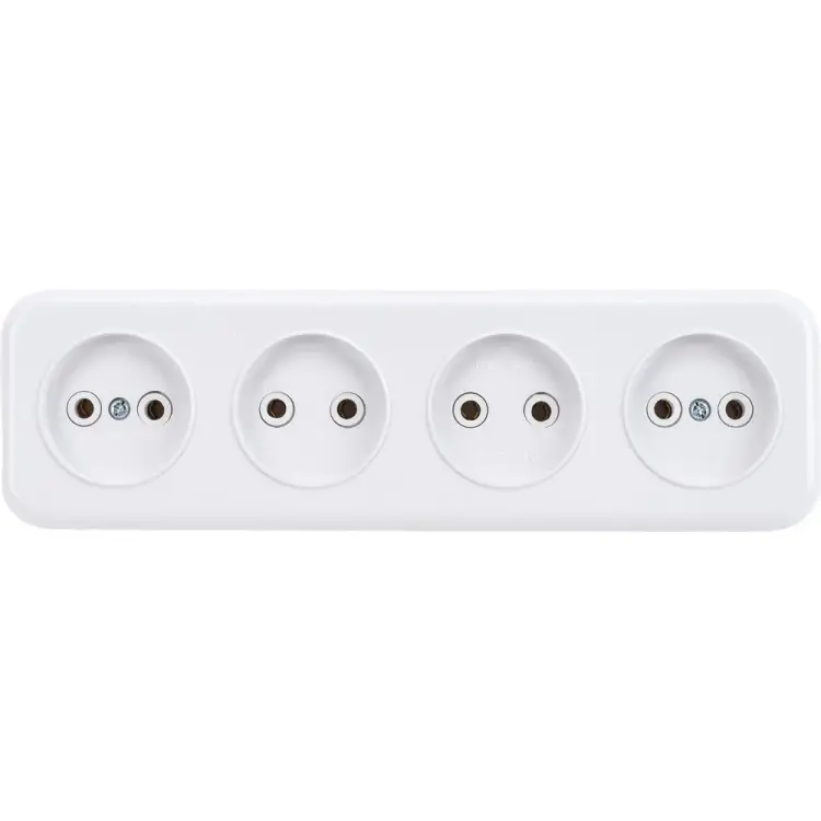 Четырехместная розетка BYLECTRICA Прочие изделия РА16-246