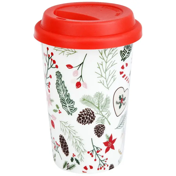 Стакан Nouvelle с силиконовой крышкой "edinburgh", 390 мл 1620112 Стакан Nouvelle с силиконовой крышкой "edinburgh", 390 мл 1620112