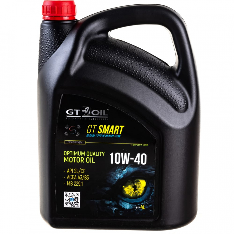 Масло GT OIL Smart SAE 10W-40 API SL/CF